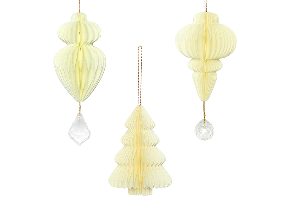 Ivory Christmas Paper Honeycomb Ornaments-02.jpg